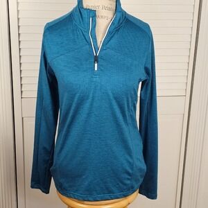 Killtec Womens Blue 1/4 Zip Pullover 8‎